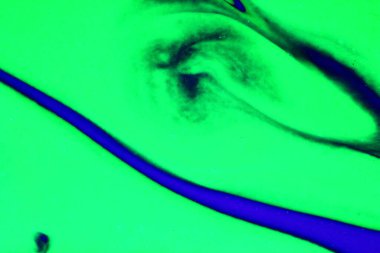 Soyut ve kabartma için dokular ve yeşil su renkleri