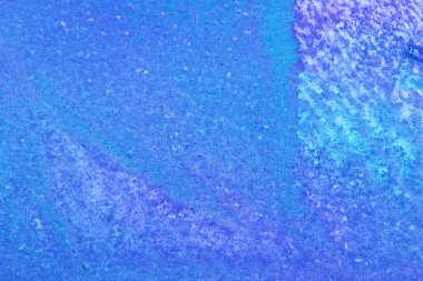 Soyut ve bakteriler için dokular ve soyut mor ve mavi su renkleri