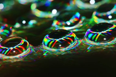 Güzel ışık arkaplanı için CD 'deki düşüş yansıması