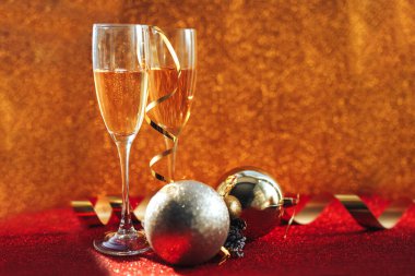 Yeni yıl Şampanyası.