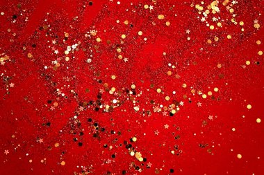 Parlak desenli kırmızı arkaplan