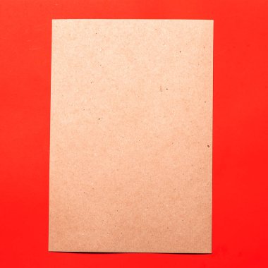 Elle yazılmış eski bir kağıt.