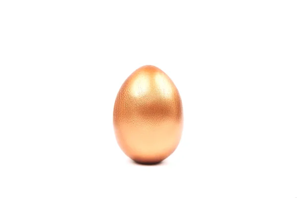 Huevo de Pascua aislado sobre blanco —  Fotos de Stock