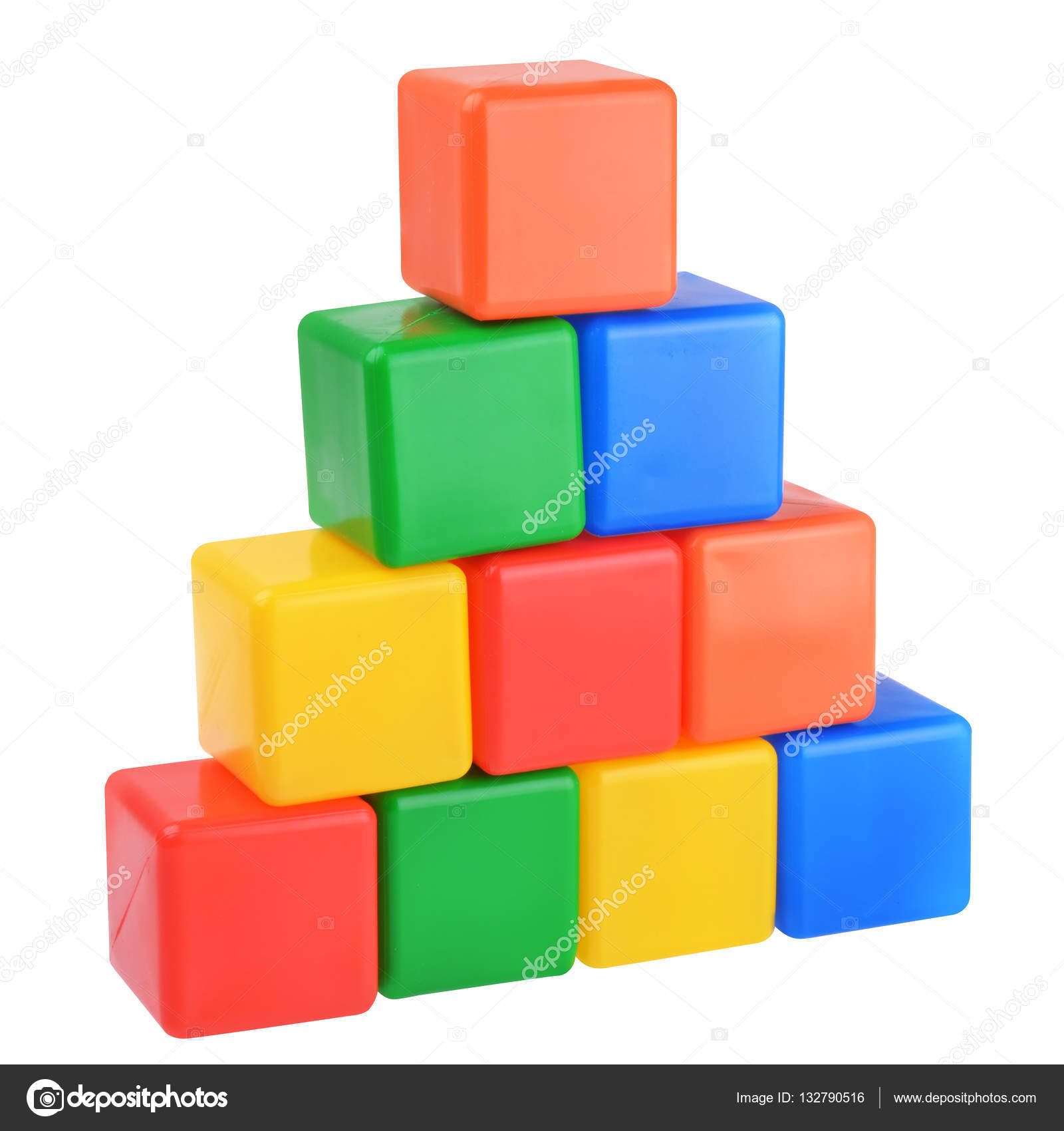 plastic building cubes
