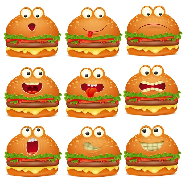 Hamburger Emoji Vector Art Stock Images Depositphotos