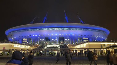 Saint-Petersburg, Rusya 'daki Zenit Stadyumu