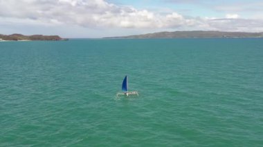 Deniz yatı tropikal Filipinler Boracay