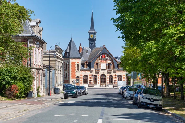 Senlis France May 2020 Former Senlis Railway Station Used Now — Stock Photo, Image