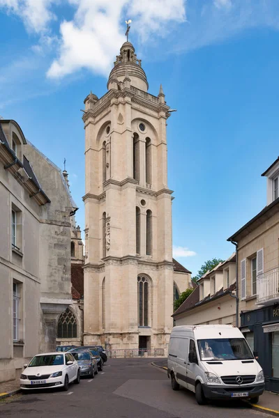 Senlis Frankrike Maj 2020 Saint Pierre Kyrkan Gammal Katolsk Kyrka — Stockfoto