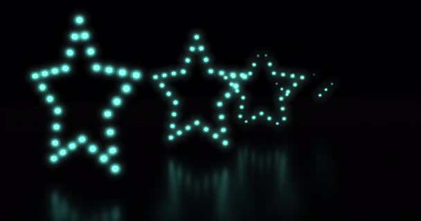 Spectacle lumineux bouclable (étoiles, triangles et cercles ) 