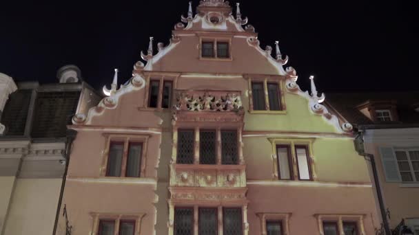 Colmar Frankrijk December 2019 Magische Kersttijd Colmar Een Van Meest — Stockvideo