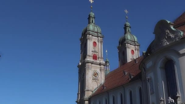 Sankt Gallen Switzerland Maio 2020 Gallen Uma Cidade Sudeste Suíça — Vídeo de Stock