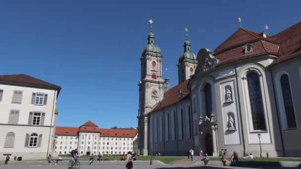 Sankt Gallen Switzerland May 2020 Gallen Adalah Sebuah Kota Selatan — Stok Video