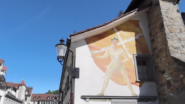 Sankt Gallen Switzerland 2020 Május Gallen Constance Tótól Délre Fekvő — Stock videók