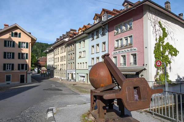 Бургдорф Швейцария Мая 2020 Года Старый Город Бургдорф Швейцарском Кантоне — стоковое фото
