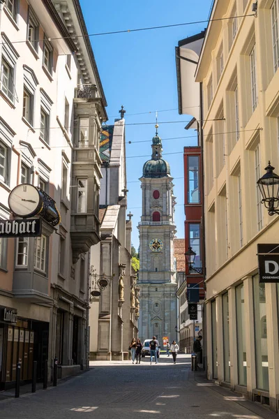 Sankt Gallen Switzerland Maio 2020 Gallen Uma Cidade Sudeste Suíça — Fotografia de Stock