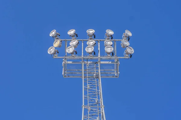 A stadion világítás kikapcsolva — Stock Fotó