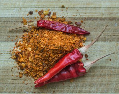 üç kırmızı biber