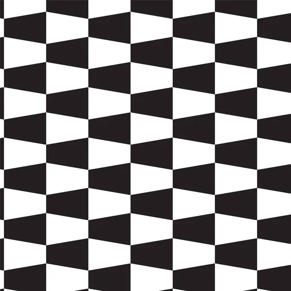Μαύρο και άσπρο τετράγωνο μοτίβο φόντου — Διανυσματικό Αρχείο