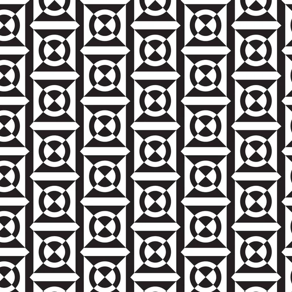 Daire desen arka plan ile çift siyah beyaz üçgen