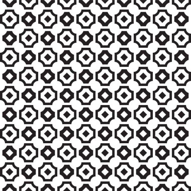 köşelerde çapraz kare siyah beyaz kareler kesilmiş