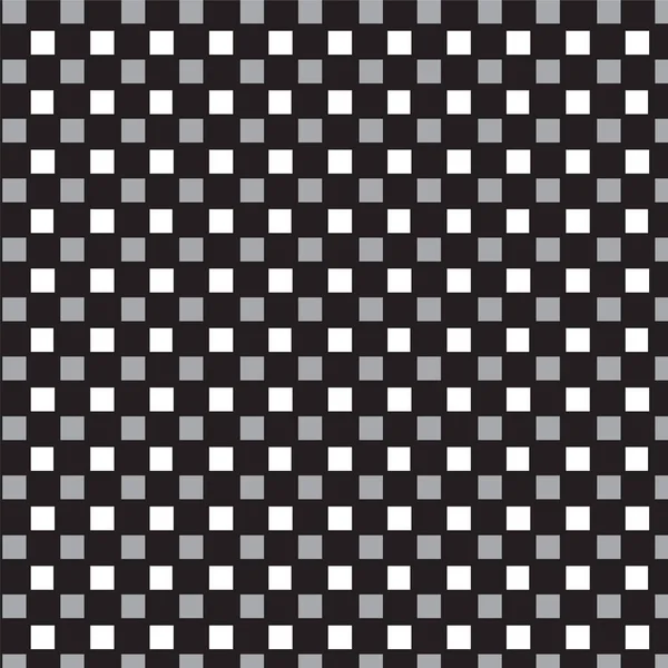 블랙 화이트와 실버 pixelated 패턴 배경 — 스톡 벡터