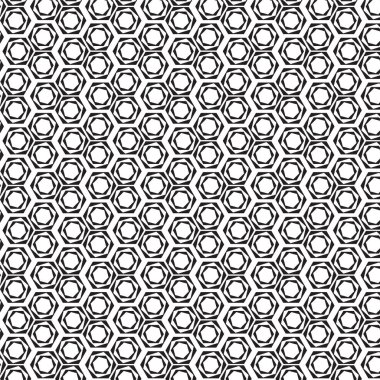 desen arka plan siyah ve beyaz altıgen döndürülmüş