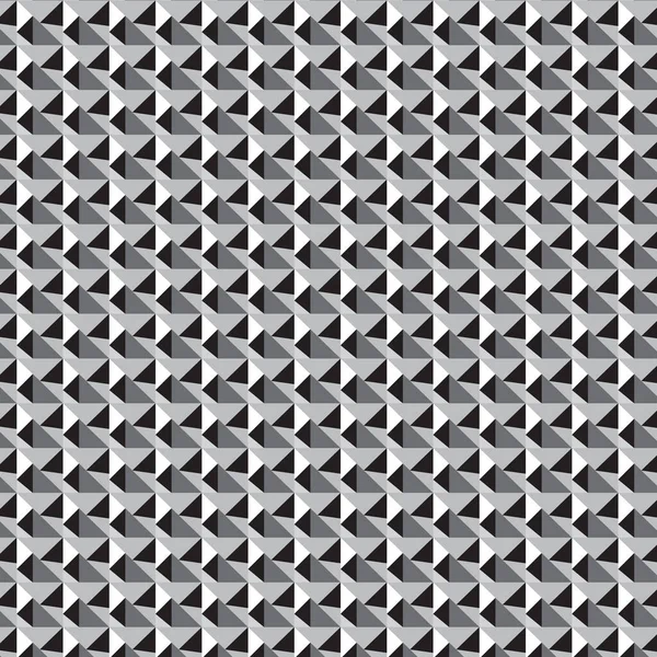 Negro blanco y plata triángulo de sombra girado patrón de rayas ba — Archivo Imágenes Vectoriales