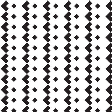 siyah L şekli ve elmas şekli dikey çizgili desen arka plan