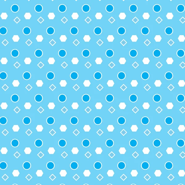 mavi beyaz daire elmas çokgen şekli desen mavi arka plan
