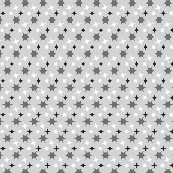 siyah beyaz gümüş karışımı yıldız şekli desen arka plan