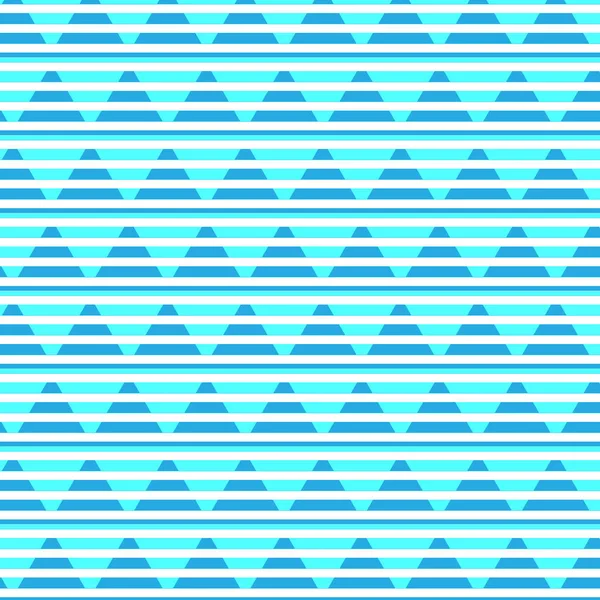 Biała linia z niebieski trójkąt w paski niebieski pastel w tle — Wektor stockowy