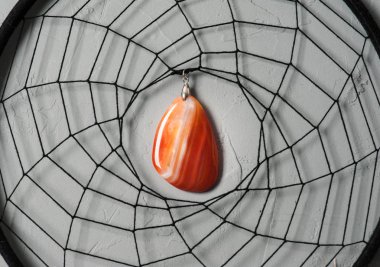 Rüya yakalayıcı değerli taş ile