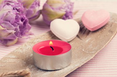 Vanilya ve çilek Banyosu bomba