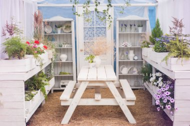 Rustik veranda provance tarzı