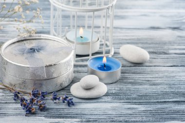 Yay, lavanta ile el hazırlanmış gümüş Hediyelik 