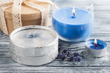 Yay, lavanta ile el hazırlanmış hediye 