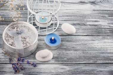 Yay, lavanta ile el hazırlanmış gümüş Hediyelik 