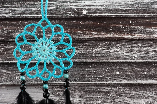 Rüya yakalayıcı ile iç dekor