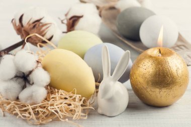 Pastel Paskalya yumurtaları, tavşan