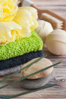 Aroma sopa ile Spa kompozisyon