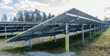 Stockholm, İsveç 'teki Photovoltaic fabrikası