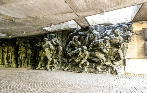 Ukrainian War Museum Kiev Ukraine Impressive Indoor Outdoor Museum History — Stock Photo, Image