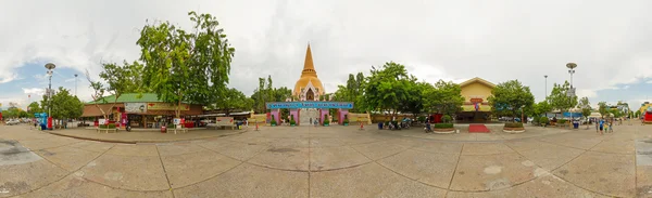 Panorama de Gran pagoda templo público — Foto de Stock