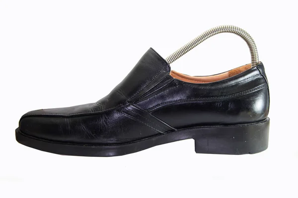 Sapatos masculinos de couro — Fotografia de Stock