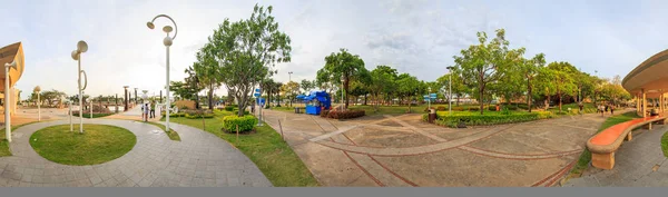 Panorama z veřejného parku — Stock fotografie