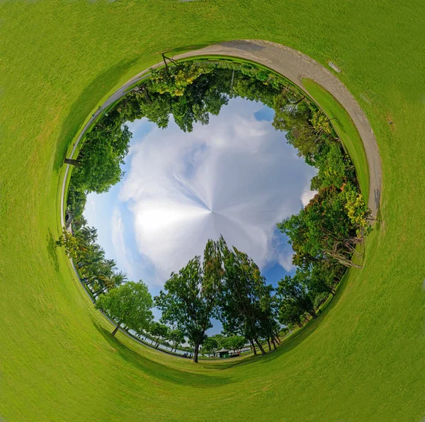 Kruh Panorama veřejný park — Stock fotografie