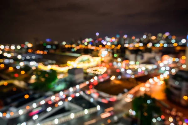 Blur light of Construction area — Stock Photo, Image