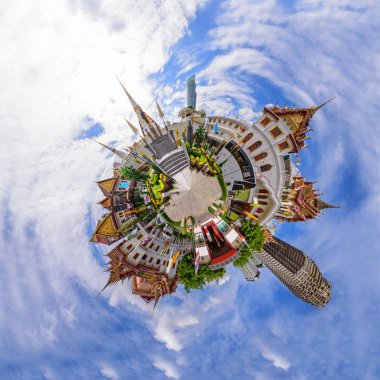 360 panorama Wat Yannawa genel Simgesel Yapı 