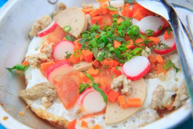 odak panned yumurta için 